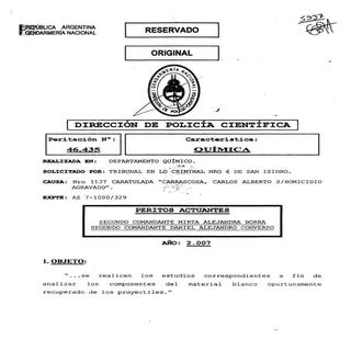 Pericia quimica   sust. blanca de l...