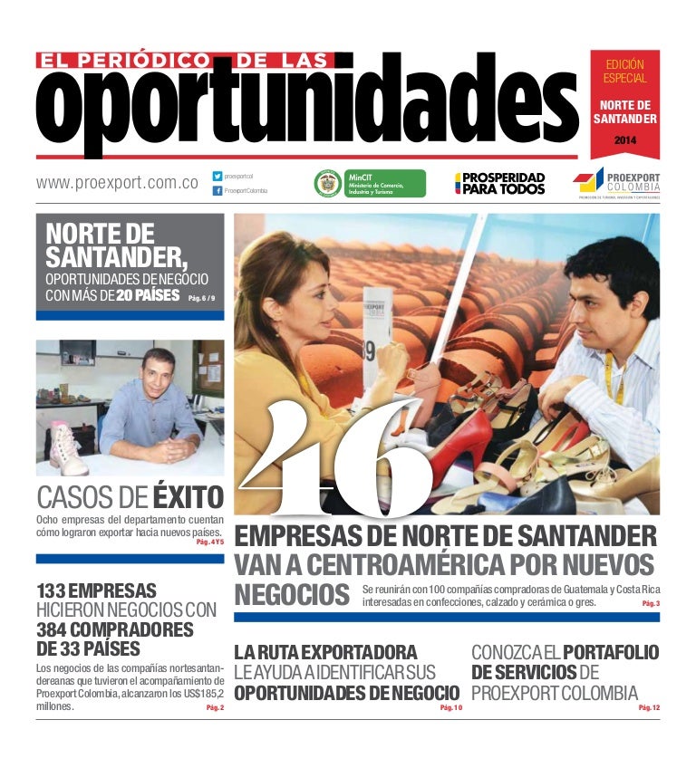 Periódico de las oportunidades norte de santander