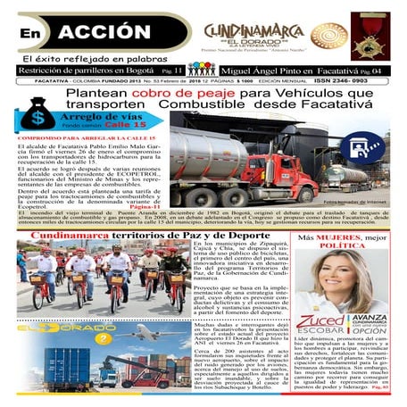 Periódico en Acción Febrero 2018