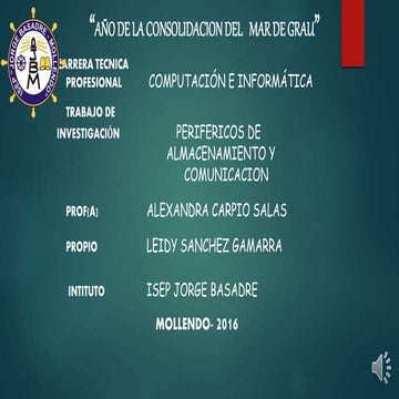 Perifericos de almacenamiento 