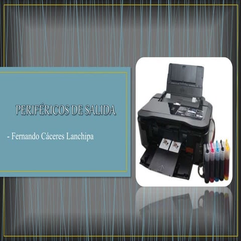 Perifericos de salida