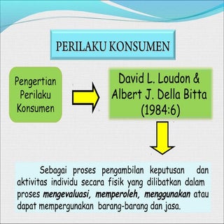 Perilaku konsumen  tugas