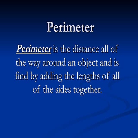Perimeter
