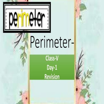 Perimeter