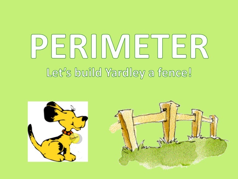 Perimeter Lesson