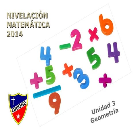 UNIDAD N°3: Perímetros, áreas y volúmenes