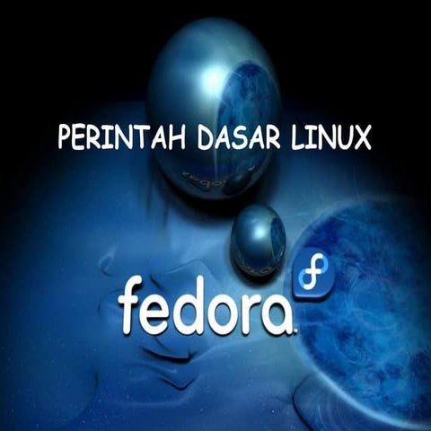 Perintah Dasar Linux Fedora