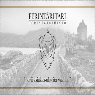 Perintäritari esite