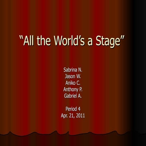 Group 3 Period4 Powerpoint Presentation Shakespeares Poetry