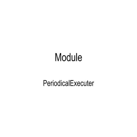 Periodicalexecuter