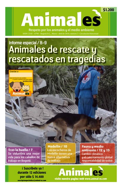 Tercera Edición Periodico Animal-es