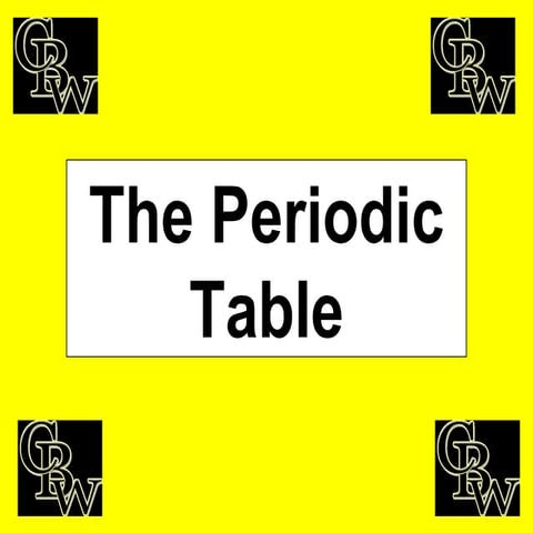 Introduction to Periodicity