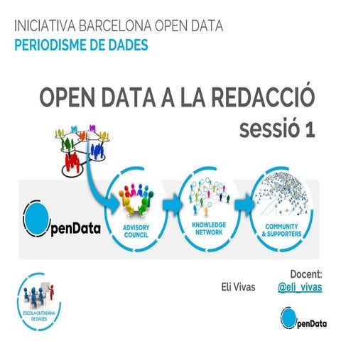 Periodisme de Dades - Curs 3.1. Open Data en la Redacció
