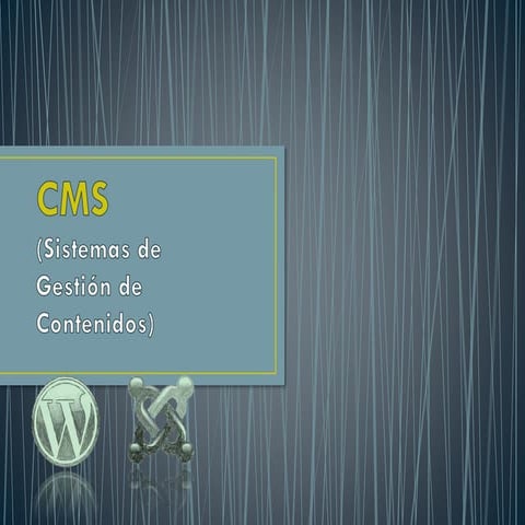 CMS (sistemas de gestión de contenidos)