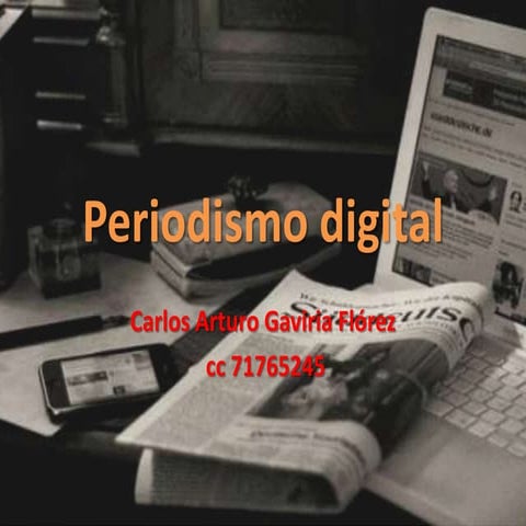 Periodismo digital