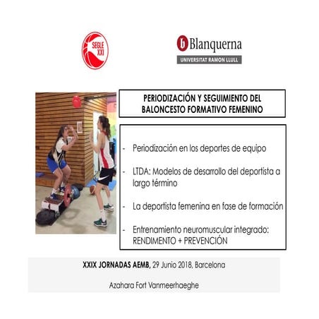 Periodización y seguimiento del baloncesto formativo