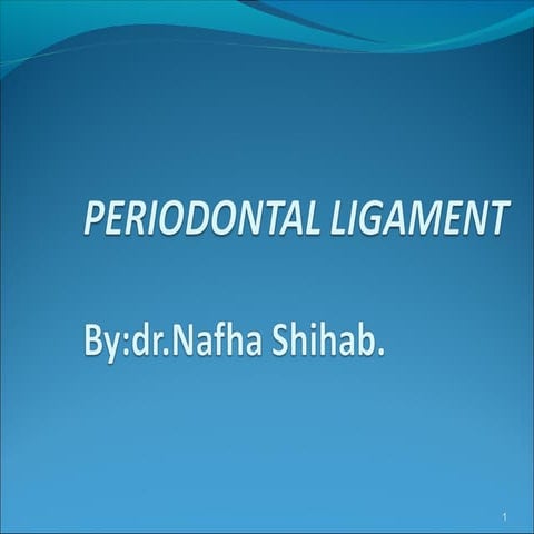 Periodontal ligament