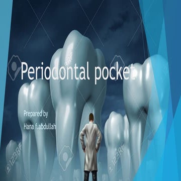 Periodontal pocket