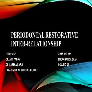 periodontal restorative inter relationship.pptx