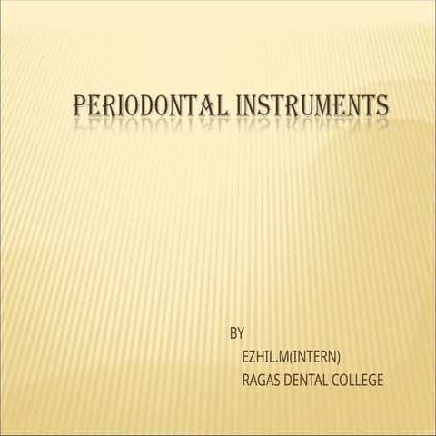 scaling and root planing instruments | PDF
