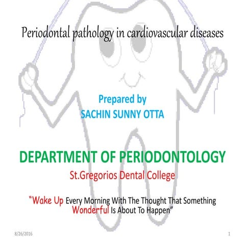 Periodontal management of Cardiac patients
