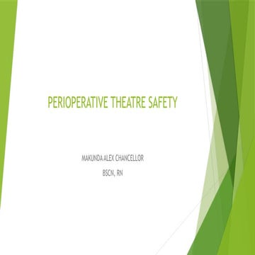 PERIOPERATIVE THEATRE SAFETY PRECAUTIONS.pptx