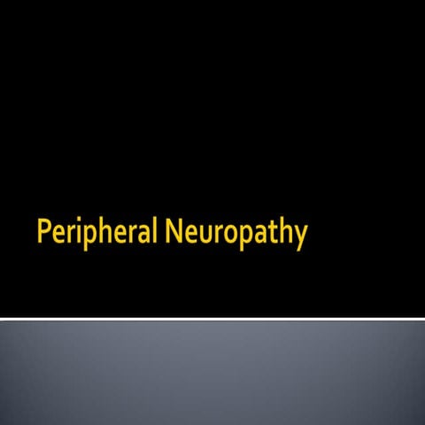 Peripheral Neuropathy