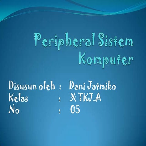 Peripheral komputer