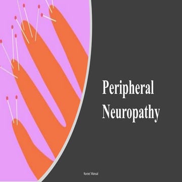Peripheral Neuropathy