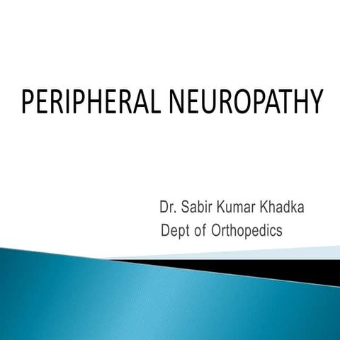 Peripheral neuropathy