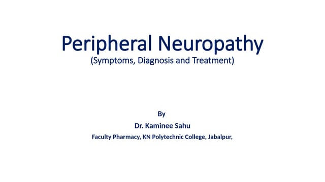 Neuropathy | PPTX