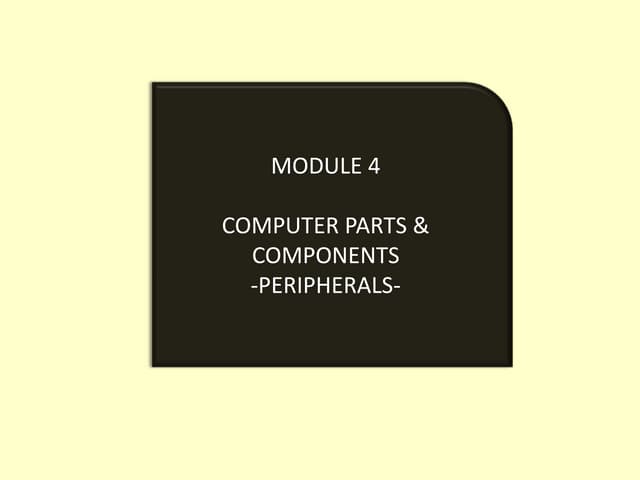 Peripherals