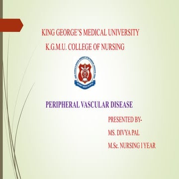 peripheral vascular disease.pptx