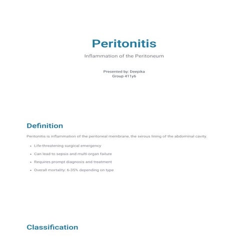 Peritonitis.PDF......................... | PDF