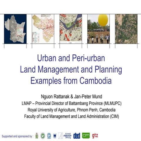 Peri Urban Land Managment In Cambodia