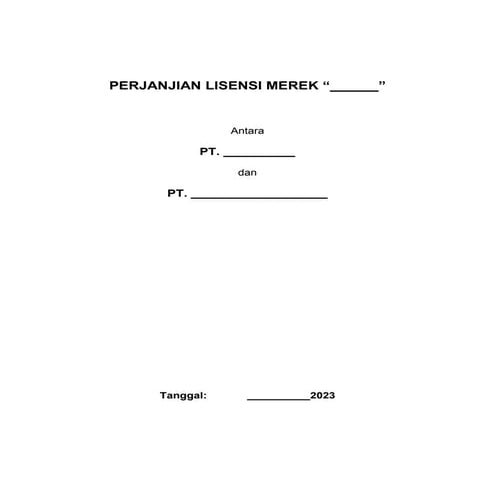 Perjanjian Lisensi Merek _Indonesia_Clean.docx