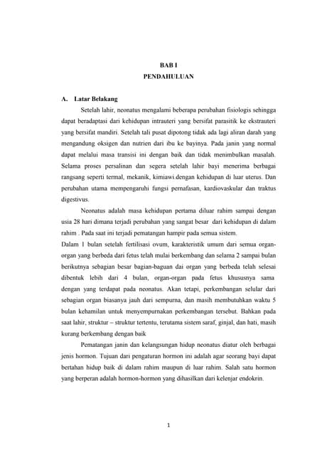 Perkembangan dan persiapan kehidupa...