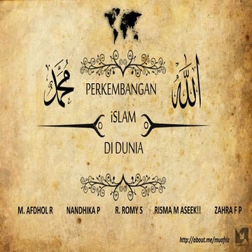 Perkembangan Islam di Dunia