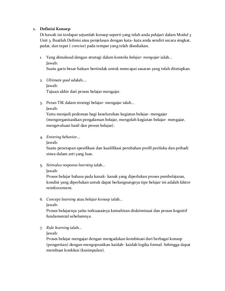 Perkembangan Peserta Didik Modul 3 Unit 3 Baru