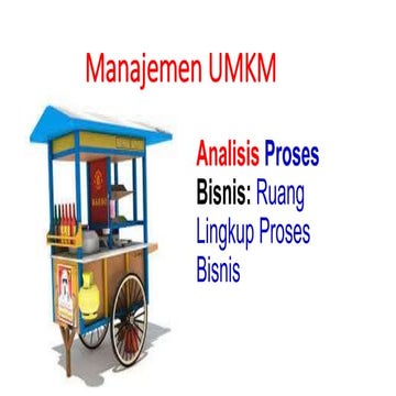 Analisis Proses Bisnis: Ruang Lingkup Proses Bisnis