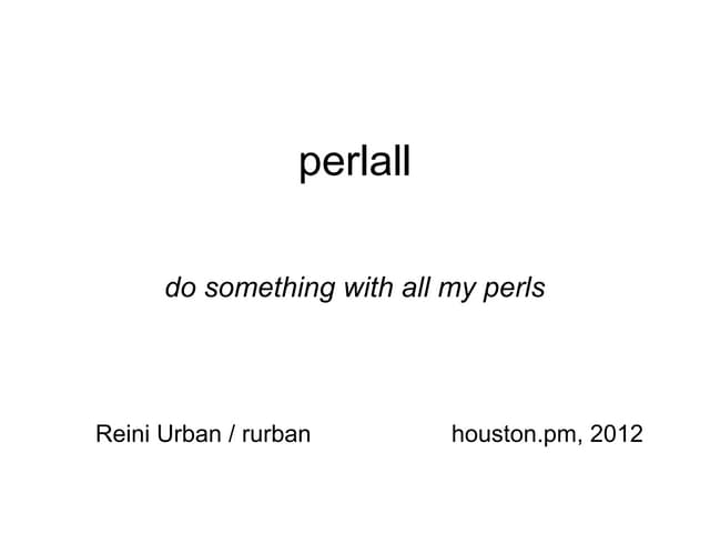 perlall