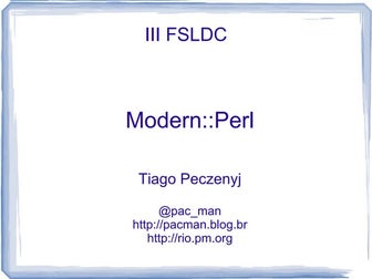 Perl Moderno