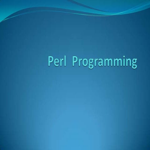Perl  programming tsp