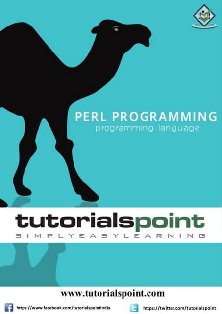Perl tutorial