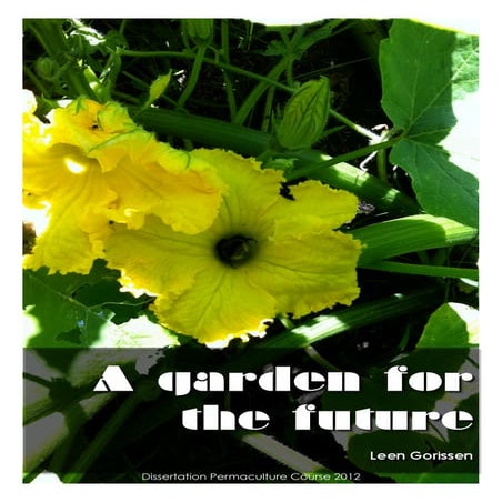Permaculture dissertation 'A garden for the future'