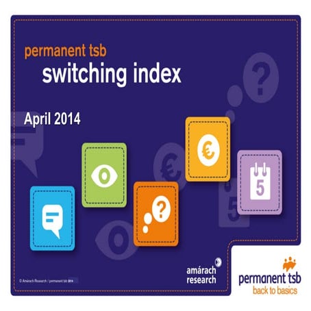 permanent tsb Switching Index April 2014