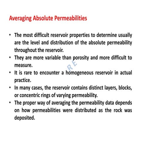 Permeability in formation and its types. Pdf