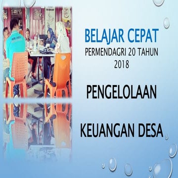Pengelolaan Keuangan Desa