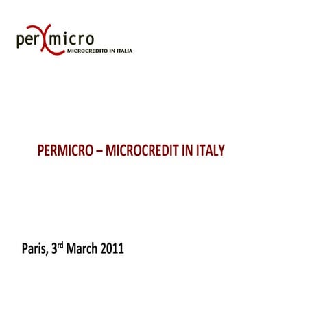 Petit dejeuner  Phitrust Partenaires - PERMICRO - 3/03/2011