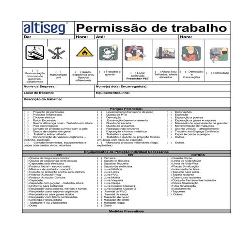 Permissao de-trabalho | PDF